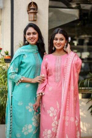 Suit set - Combo Pink and Blue