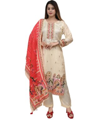 Offwhite straight suit