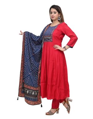 Pink Gajji 3 Set Suit