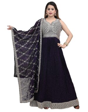 Pirple Anarkali